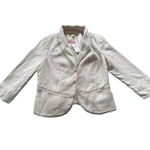 NWT‎ Sigrid Olsen Sweet Antique tweed blazer sz 8